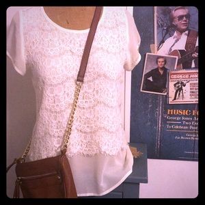 Beautiful Layered Lace Blouse